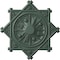 Ekena Millwork Antilles Ceiling Medallion (Fits Canopies up to 6"), Hand-Painted Cloud Burst, 38 1/4"OD x 1 1/2"P CM38ANCBF - alternate 1